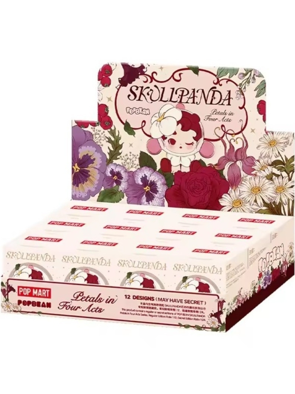Skullpanda Petals in Four Acts Collectibles - Pink Cream Floral